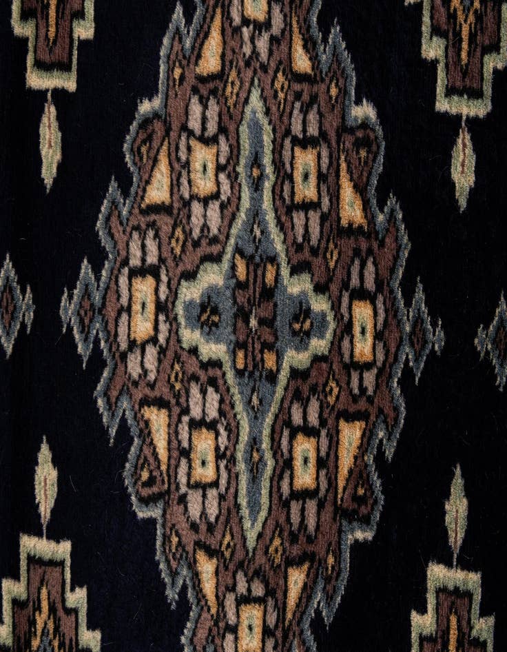 Detail image of  3' x 5' 3  Hand Knotted Bokhara Wool Rug