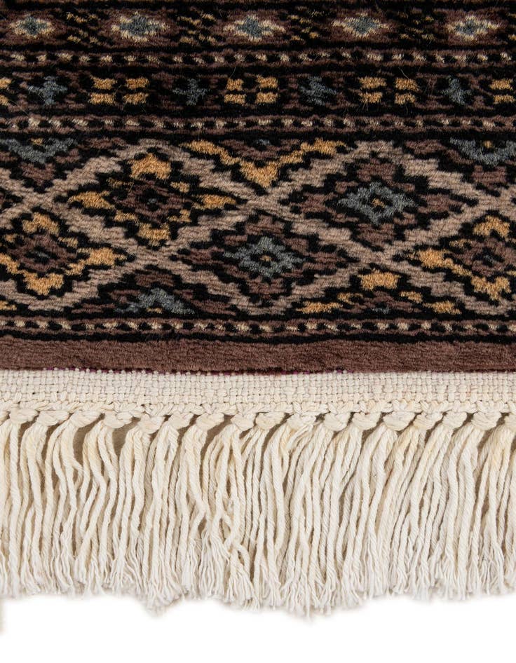 Detail image of  3' x 5' 3  Hand Knotted Bokhara Wool Rug