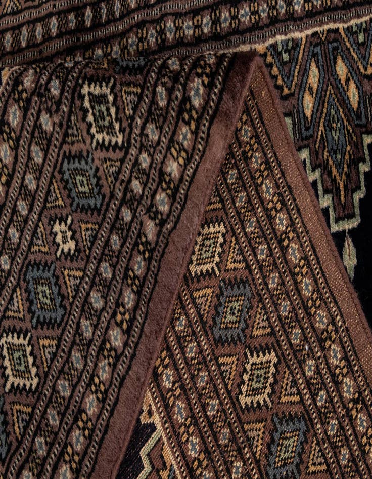 Detail image of  3' x 5' 3  Hand Knotted Bokhara Wool Rug