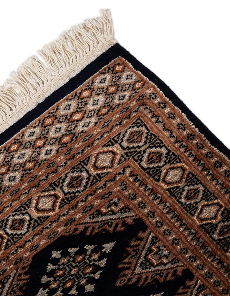 Detail image of  3' x 5' 3  Hand Knotted Bokhara Oriental Rug