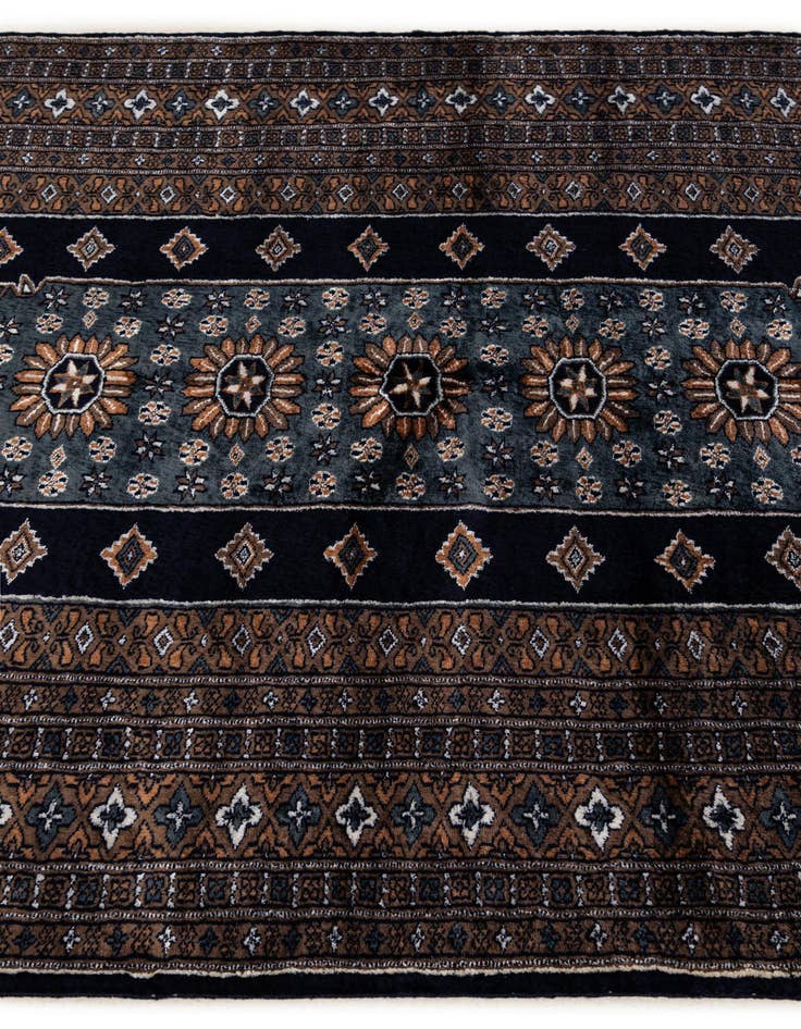 Detail image of  4' x 6'  Hand Knotted Bokhara Oriental Rug