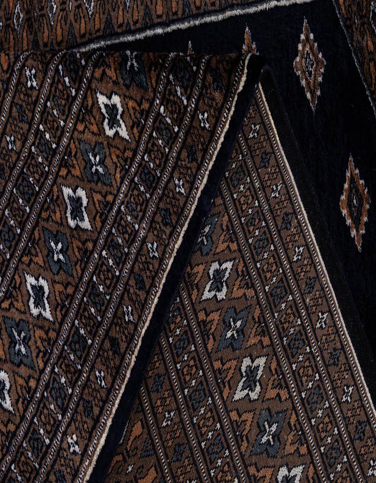 Detail image of  4' x 6'  Hand Knotted Bokhara Oriental Rug