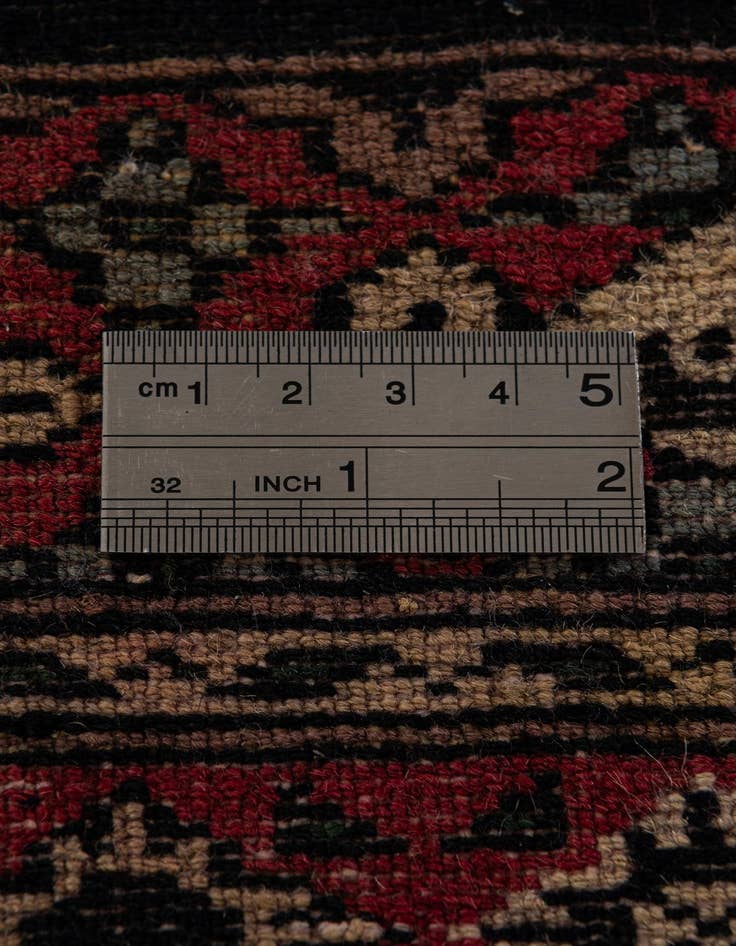 Detail image of  2' 2 x 3'  Hand Knotted Bokhara Oriental Wool Rug