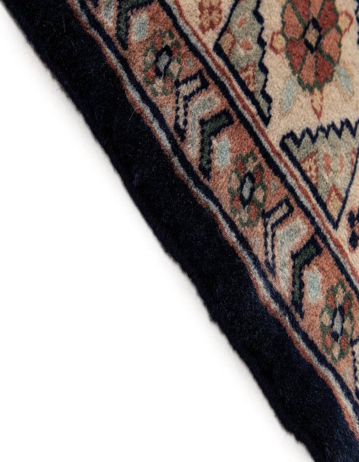 Detail image of  4' 5 x 5' 11  Hand Knotted Bokhara Wool Rug