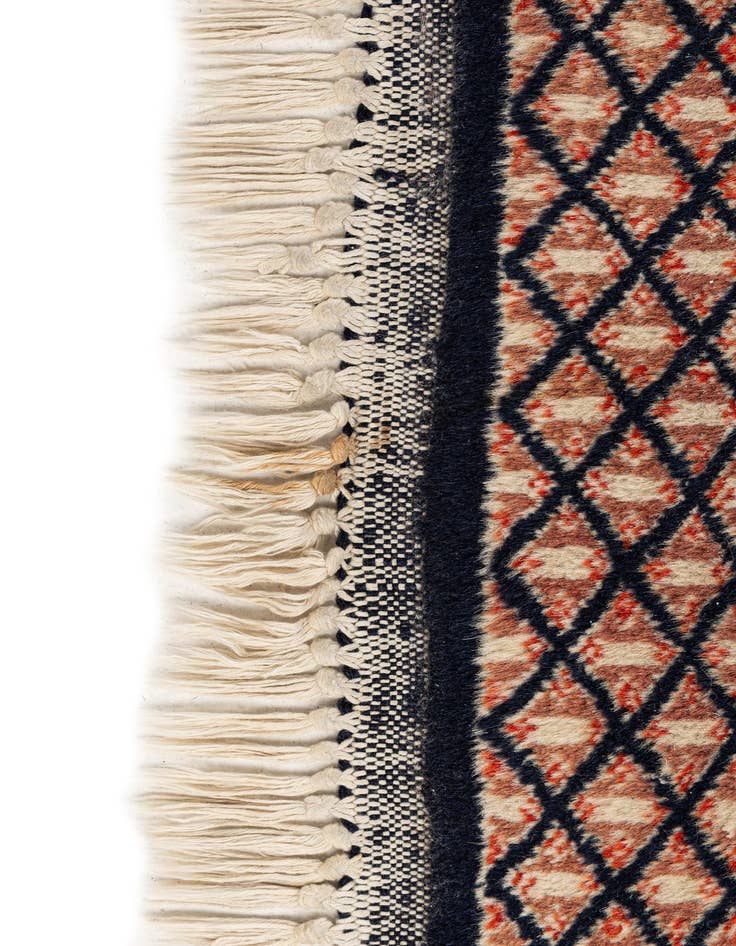 Detail image of  7' x 9' 11  Hand Knotted Bokhara Oriental Wool Rug