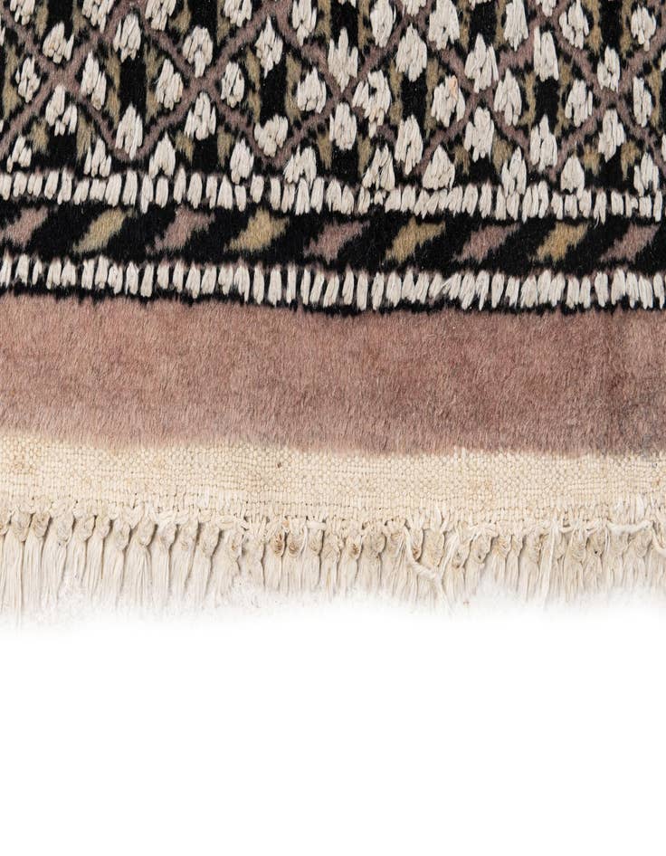 Detail image of  6' 5 x 8' 11  Hand Knotted Bokhara Oriental Rug