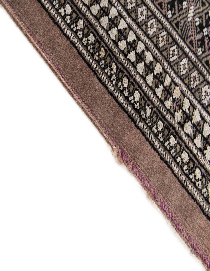 Detail image of  6' 5 x 8' 11  Hand Knotted Bokhara Oriental Rug