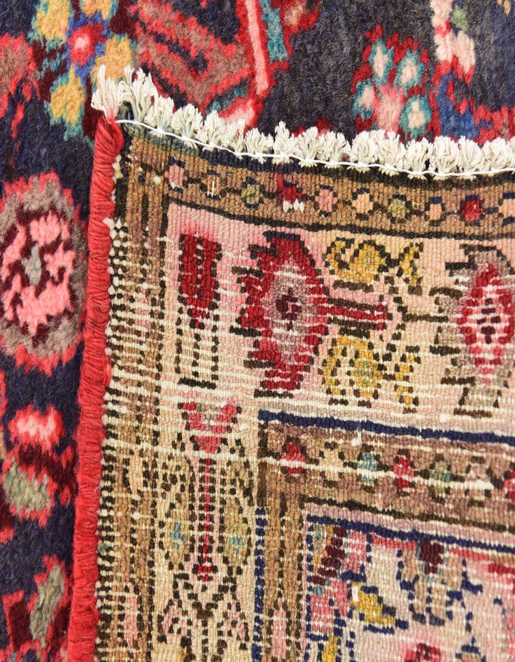 Detail image of  3' 3 x 6'  Hand Knotted Borchelu Persian Wool Rug