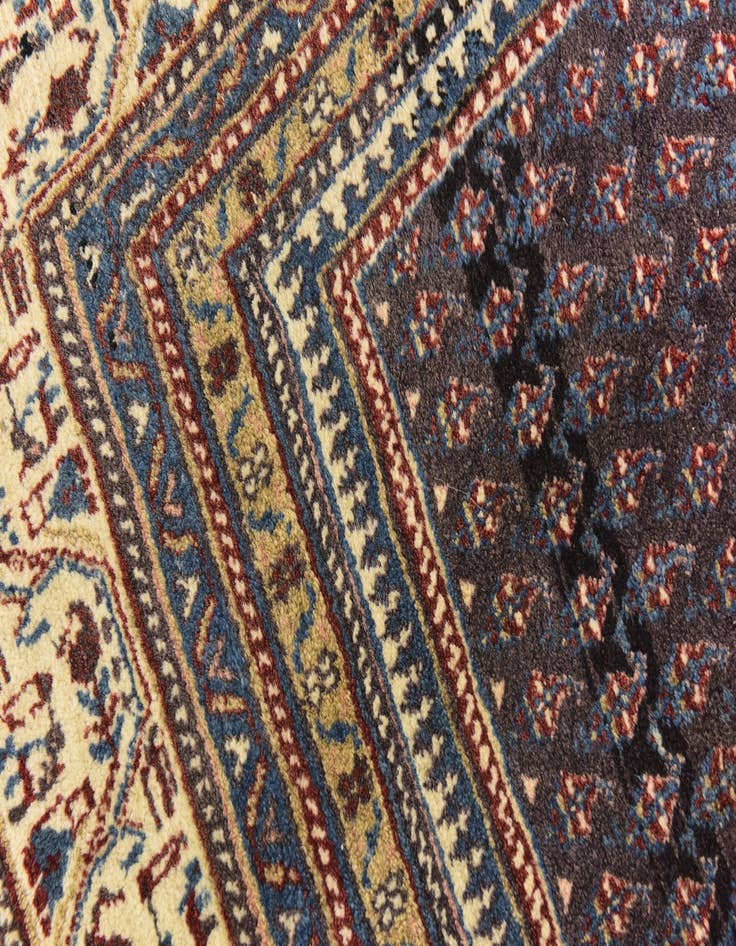 Detail image of  7' 2 x 10' 8  Hand Knotted Botemir Persian Wool Rug