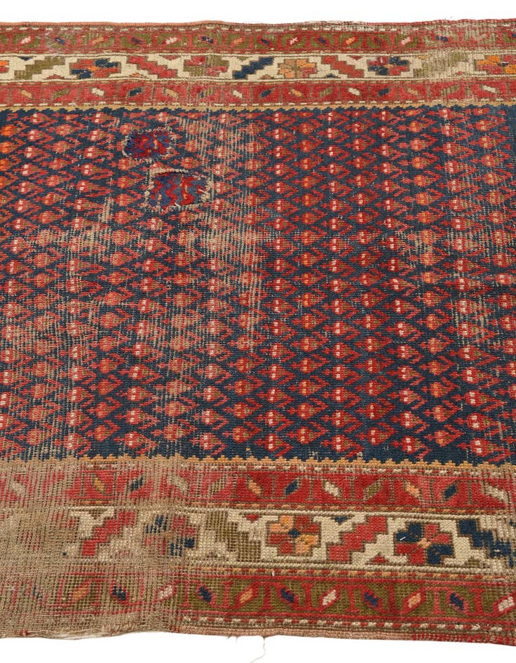 Detail image of  3' 5 x 4' 1  Hand Knotted Botemir Persian Wool Rug