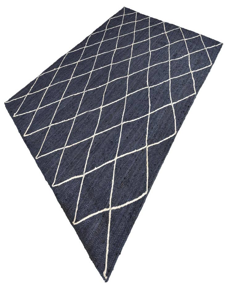 Detail image of  9' x 12' 2  Hand Braided Jute Rug