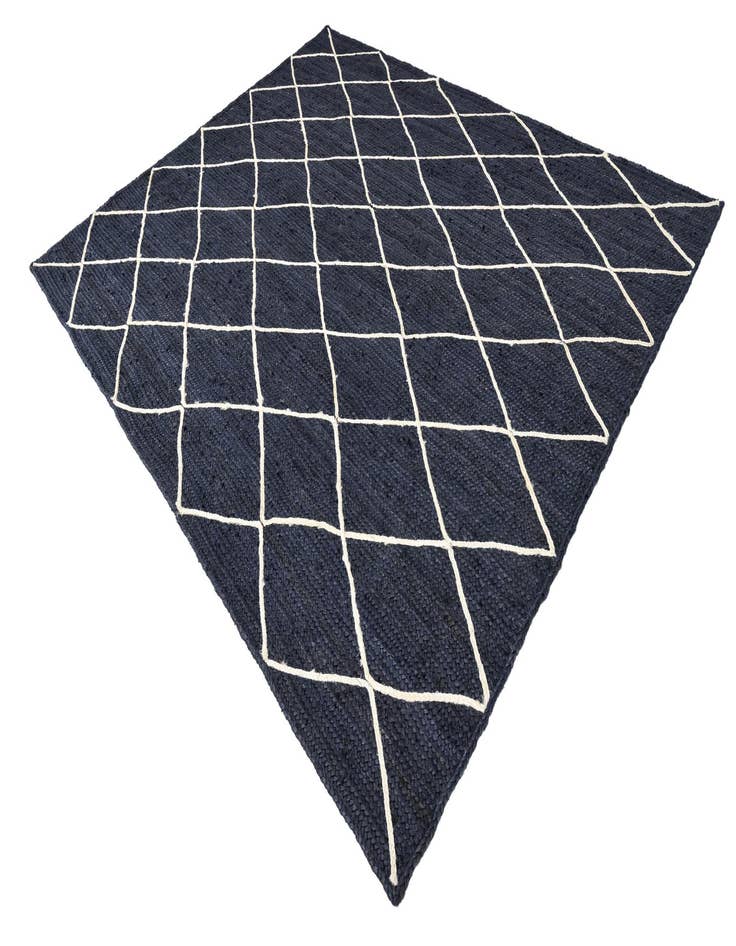 Detail image of  8' x 10'  Hand Braided Jute Rug