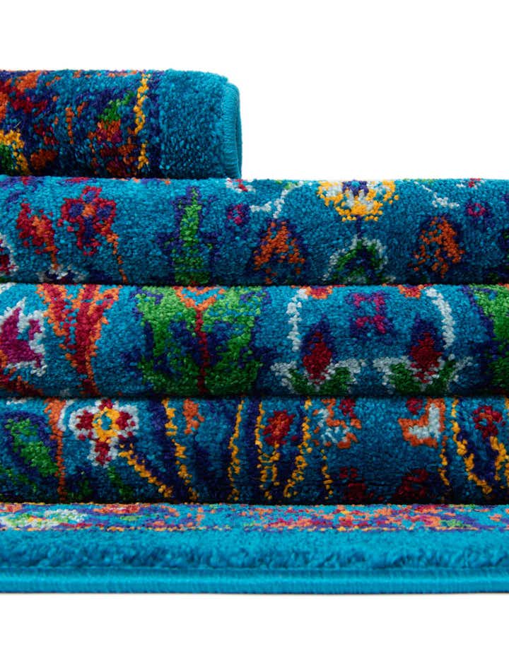 Navy Blue 9' x 12' Calypso Rug | Rugs.com