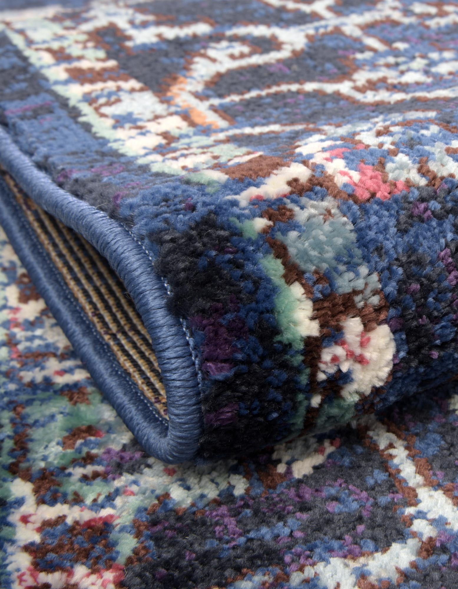 Navy Blue 7' x 10' Charlotte Rug | Rugs.com