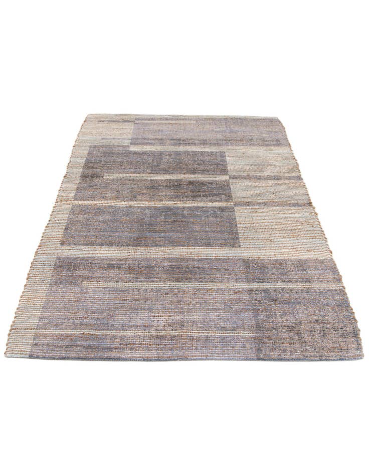 Detail image of  4' 1 x 6' Chenille Jute Rug