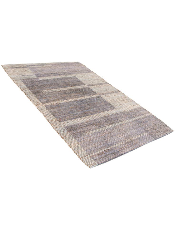 Detail image of  4' 1 x 6' Chenille Jute Rug