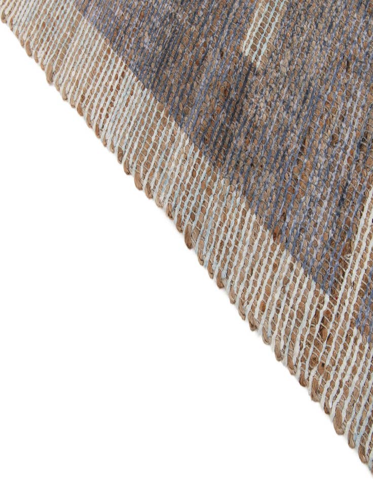 Detail image of  4' 1 x 6' Chenille Jute Rug
