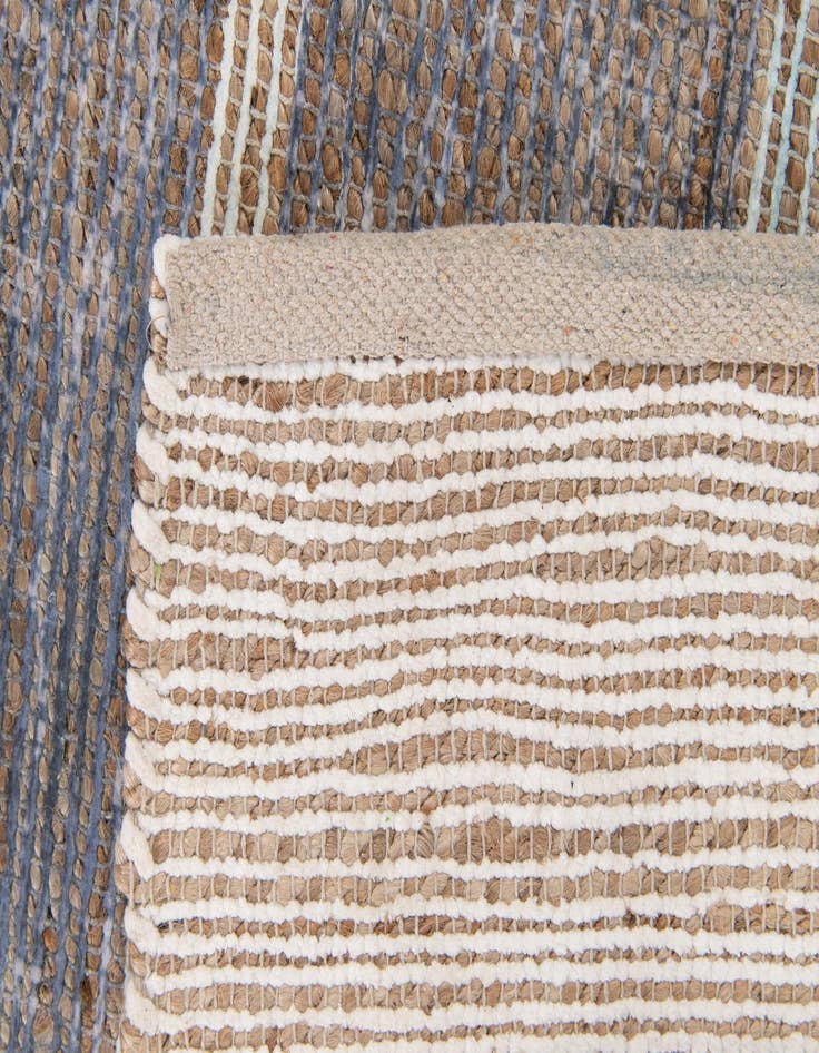 Detail image of  4' 1 x 6' Chenille Jute Rug