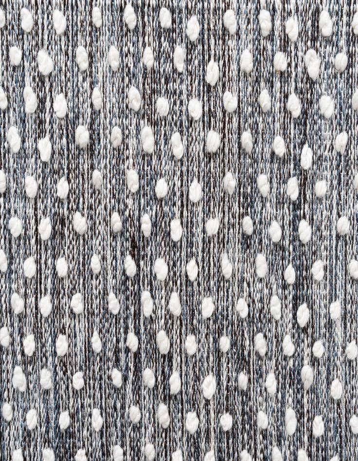 Detail image of  9' x 12'  Hand Woven Chindi Cotton Rug