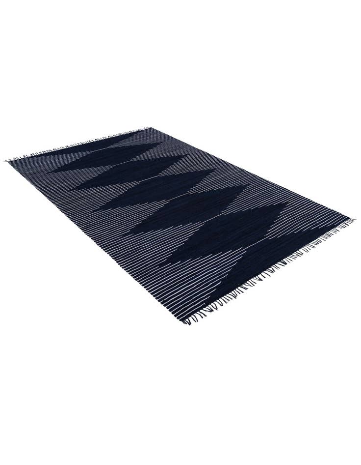 Detail image of  10' x 14' 1  Hand Woven Chindi Cotton Rug