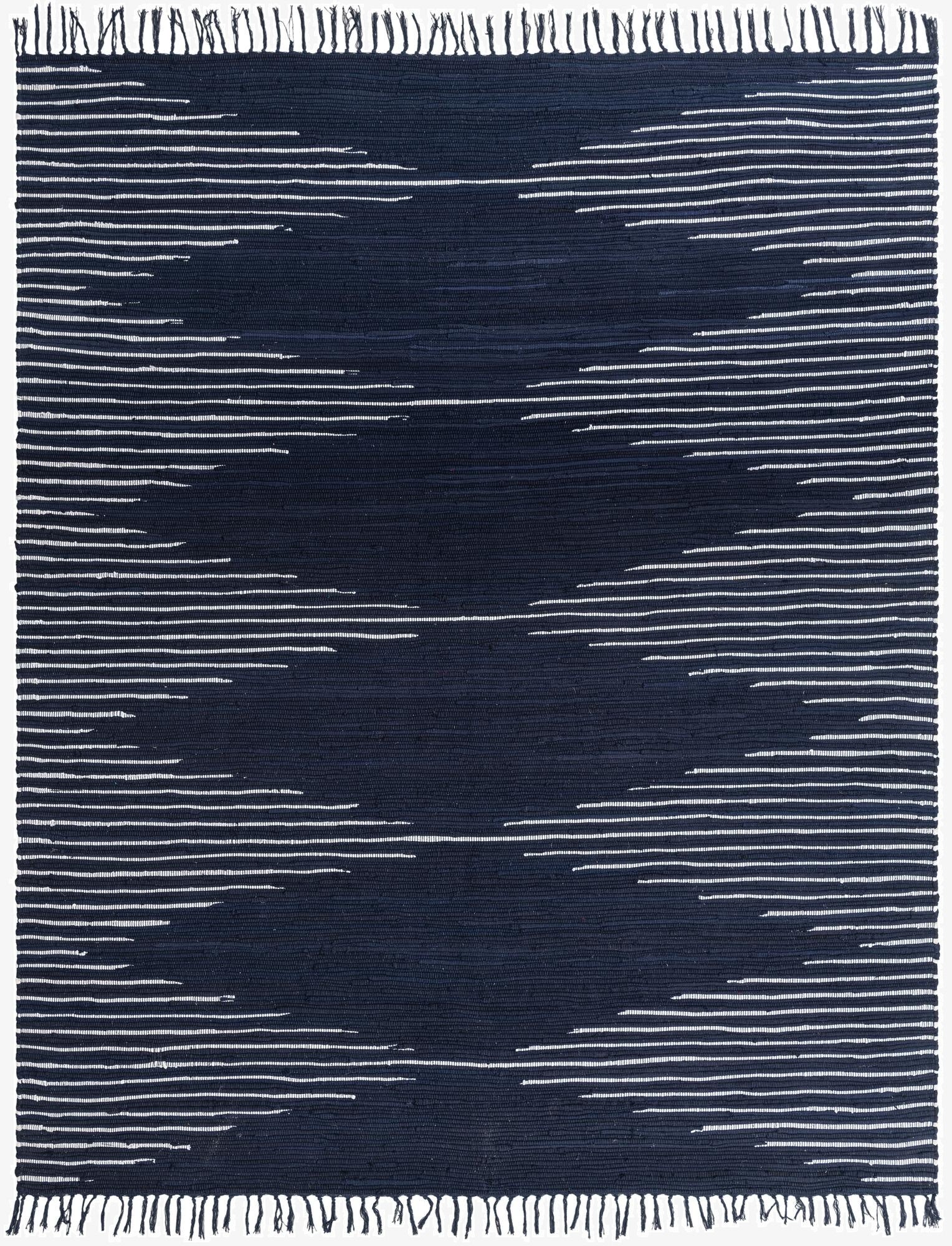  7' 10 x 10'  Hand Woven Chindi Cotton Rug