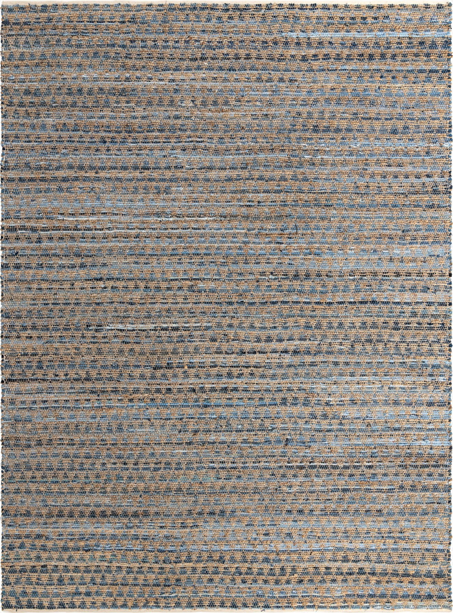  10' x 14' 1  Hand Woven Chindi Jute Rug