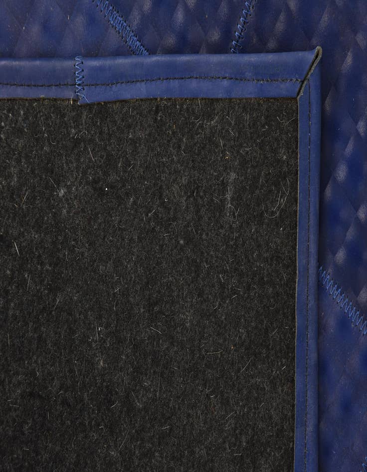 Detail image of  2' 1 x 3' 1 Cowhide Leather Rug