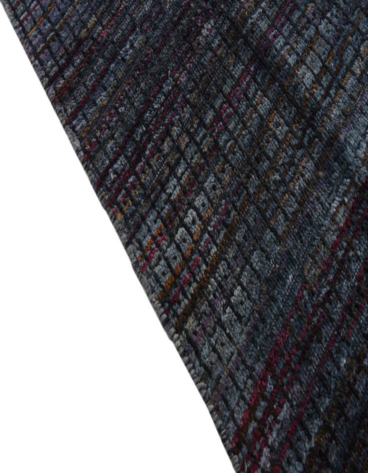Detail image of  8' 10 x 12'  Hand Knotted Darya Wool Rug