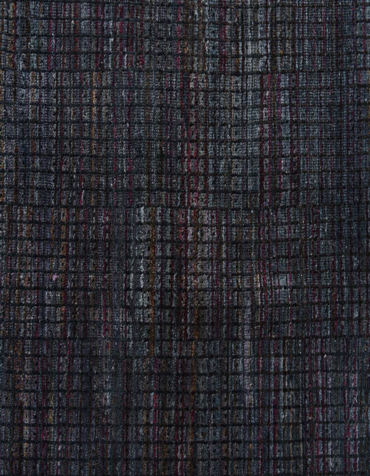 Detail image of  8' 10 x 12'  Hand Knotted Darya Wool Rug