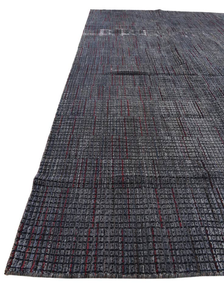 Detail image of  9' 10 x 12'  Hand Knotted Darya Wool Rug