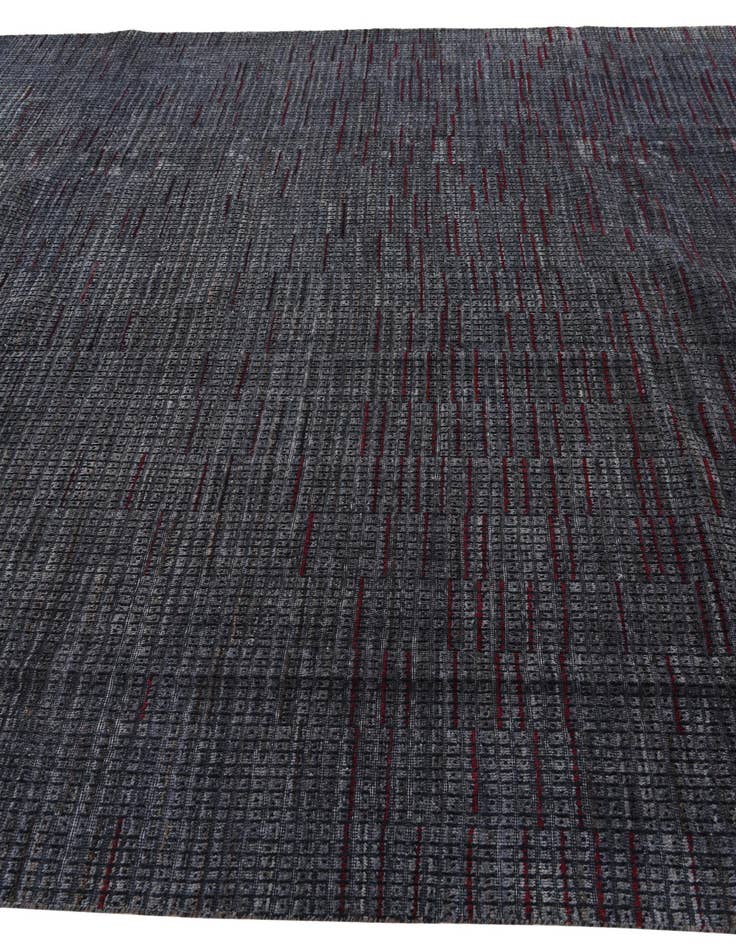 Detail image of  9' 10 x 12'  Hand Knotted Darya Wool Rug