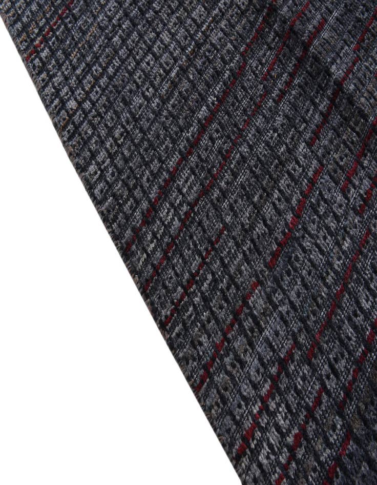 Detail image of  9' 10 x 12'  Hand Knotted Darya Wool Rug