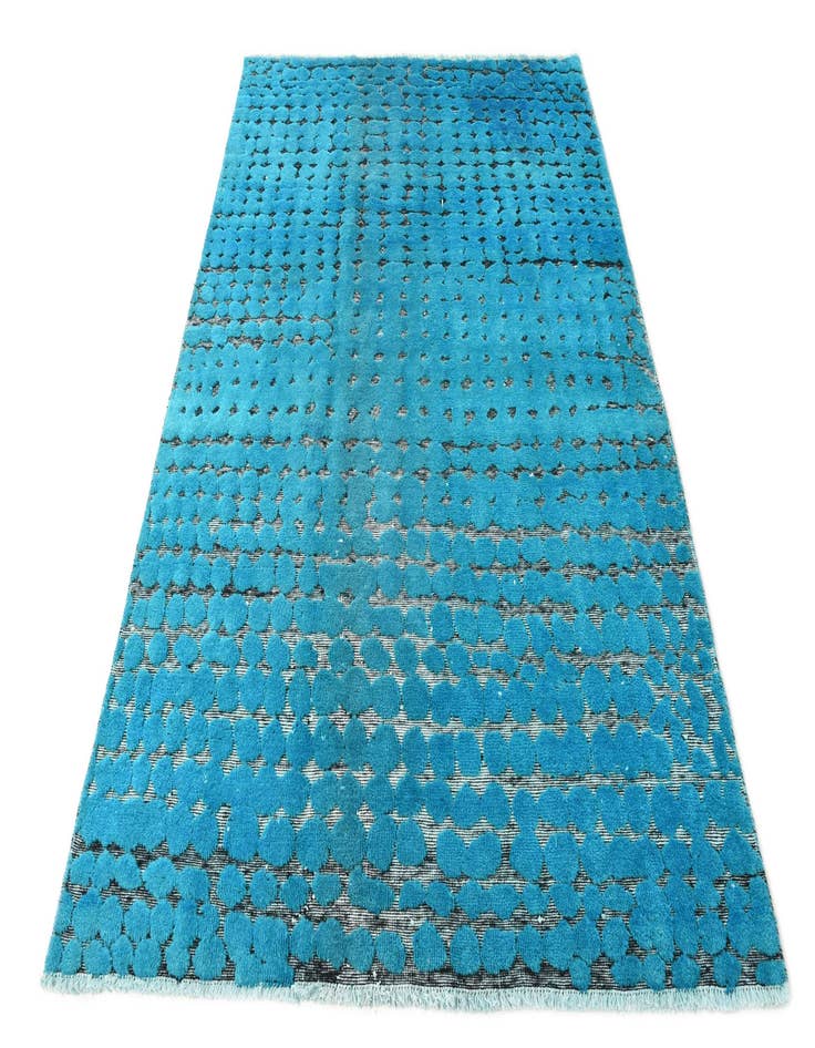 Detail image of  5' 2 x 8'  Hand Knotted Darya Wool Rug