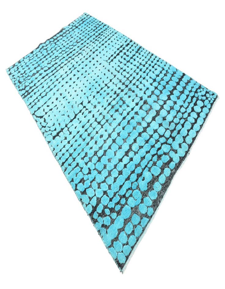 Detail image of  6' 6 x 10' 5  Hand Knotted Darya Wool Rug