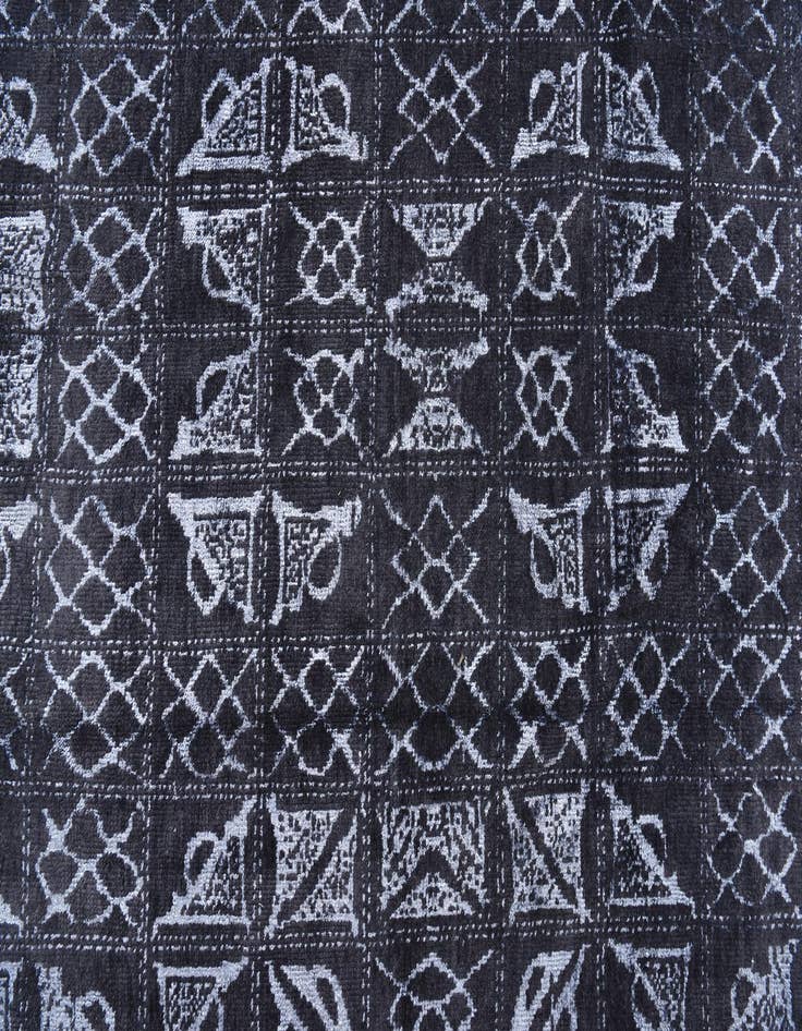 Detail image of  7' 11 x 10' 1  Hand Knotted Darya Rug