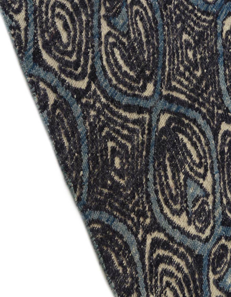 Detail image of  5' 8 x 7' 7  Hand Knotted Darya Wool Rug