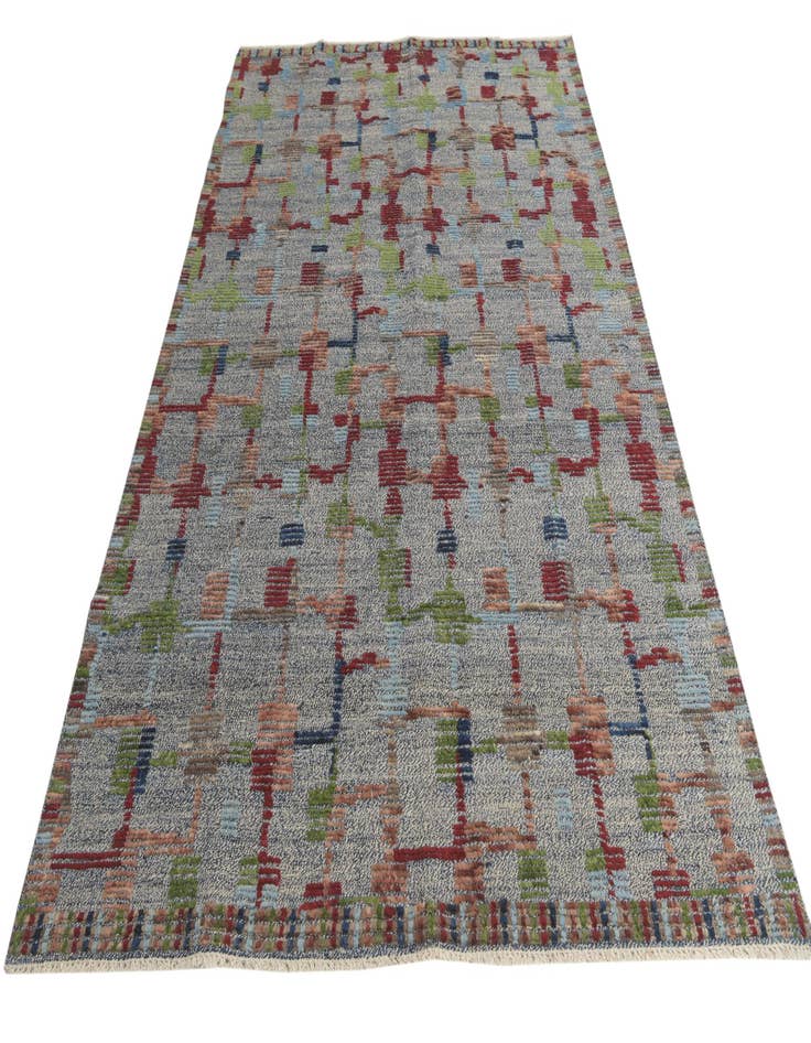 Detail image of  6' 5 x 9' 8  Hand Knotted Darya Wool Rug