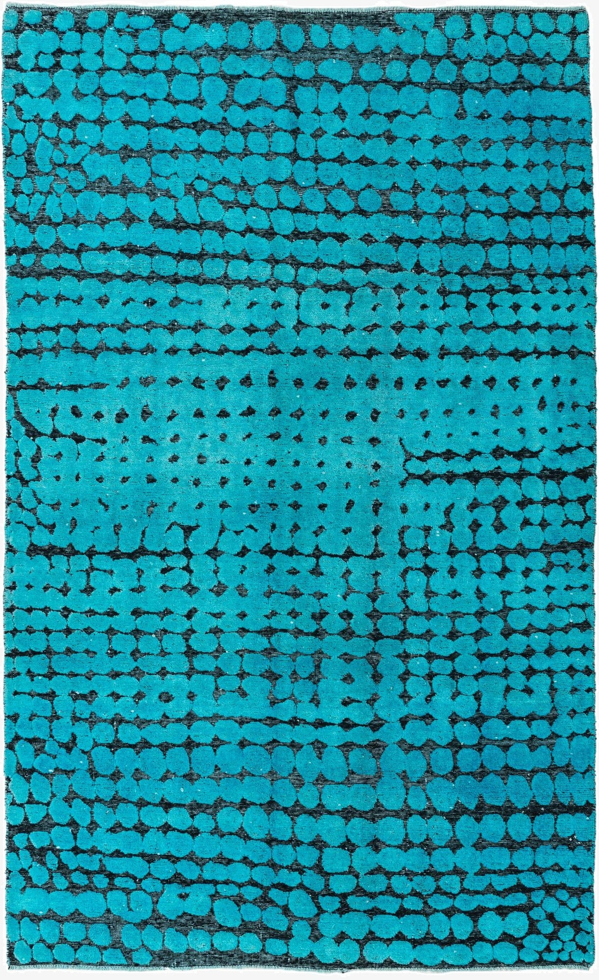  6' 6 x 10' 5  Hand Knotted Darya Wool Rug