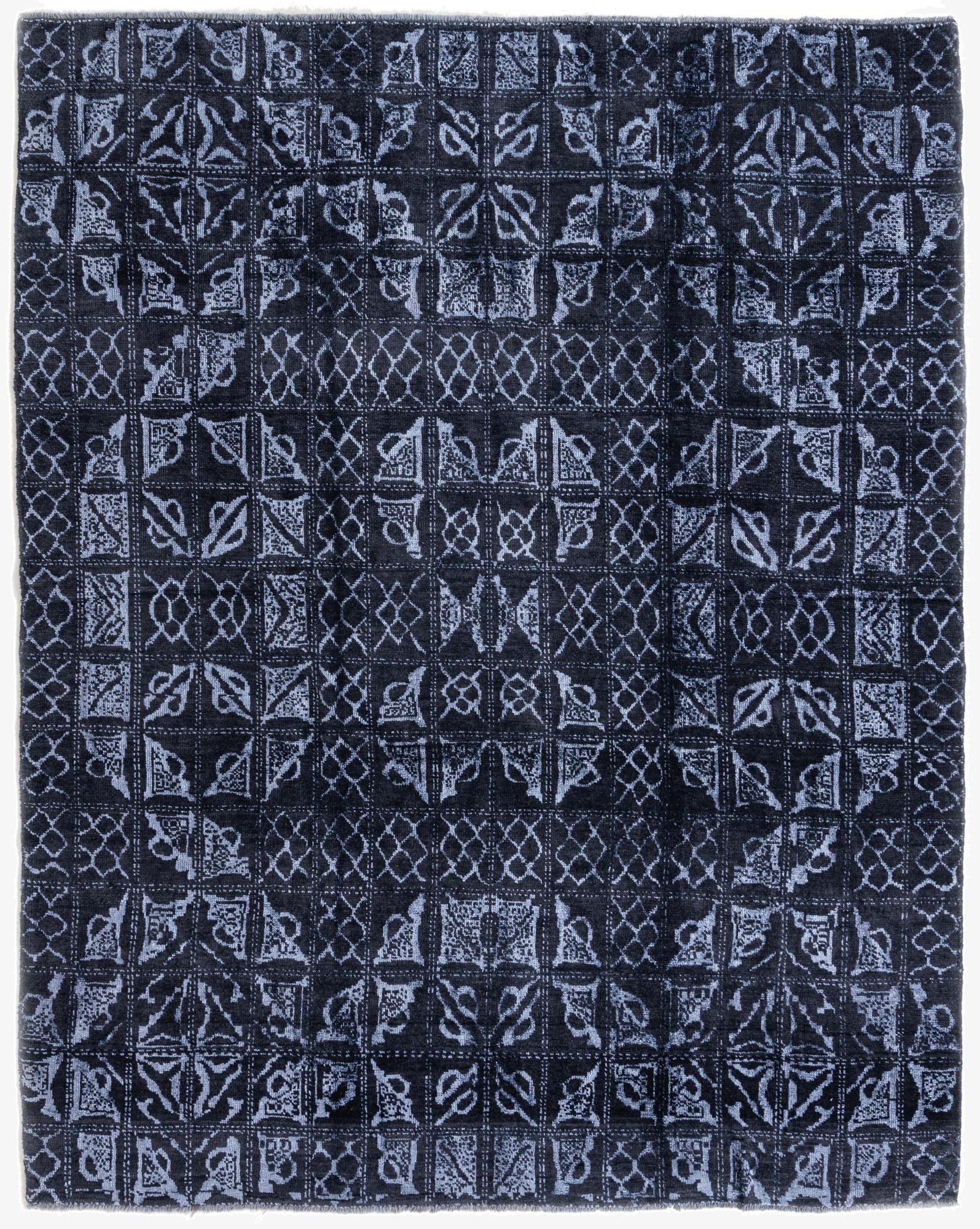  7' 11 x 10' 1  Hand Knotted Darya Rug