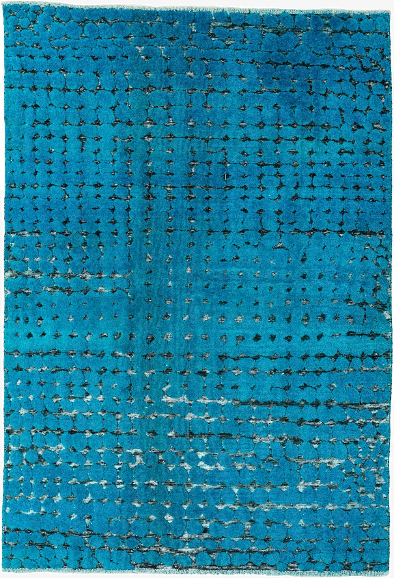  5' 2 x 8'  Hand Knotted Darya Wool Rug