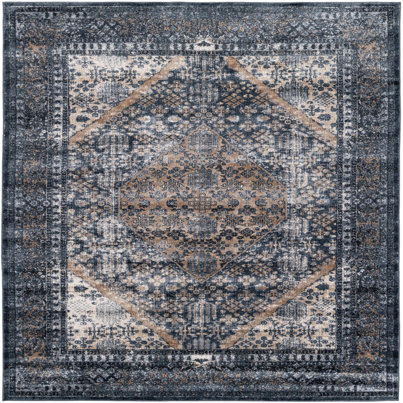 Navy Blue 5' x 7' 6 Eliza Rug