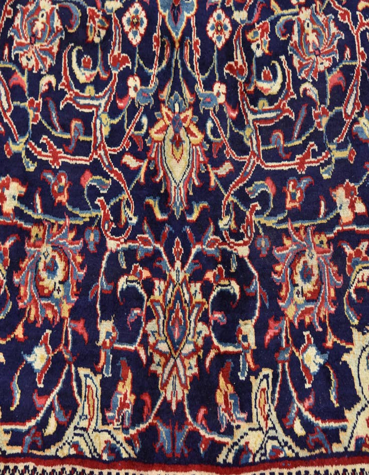 Detail image of  10' 2 x 13' 5  Hand Knotted Farahan Persian Wool Rug