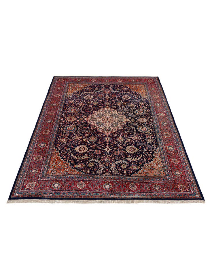 Detail image of  8' 5 x 10' 9  Hand Knotted Farahan Persian Wool Rug