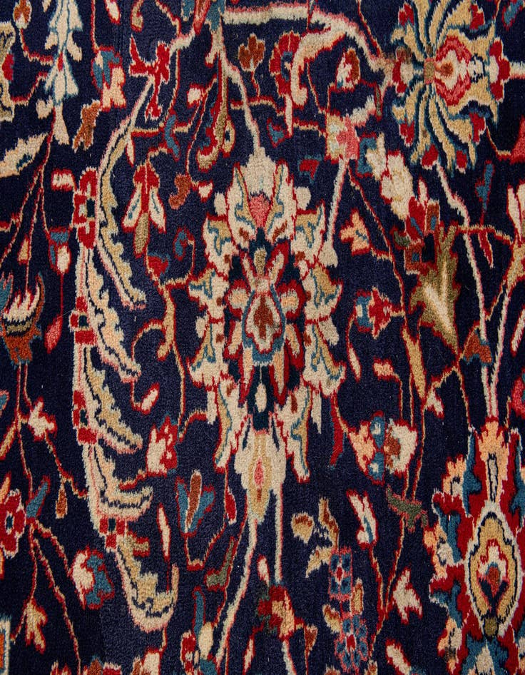 Detail image of  8' 5 x 10' 9  Hand Knotted Farahan Persian Wool Rug