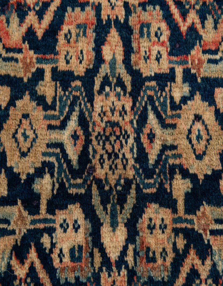 Detail image of  9' 9 x 16' 5  Hand Knotted Farahan Persian Wool Rug