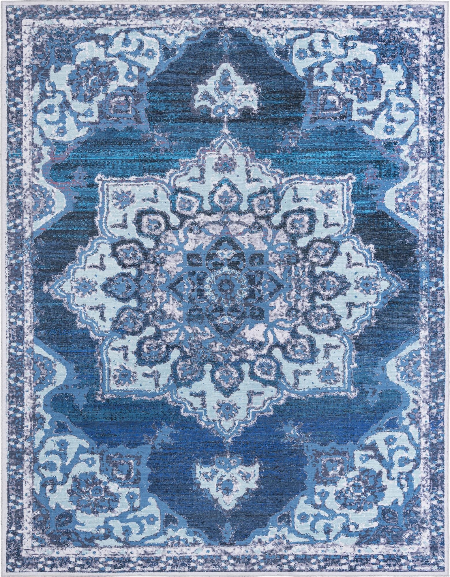  10' 6 x 13'  Washable Francesca Rug