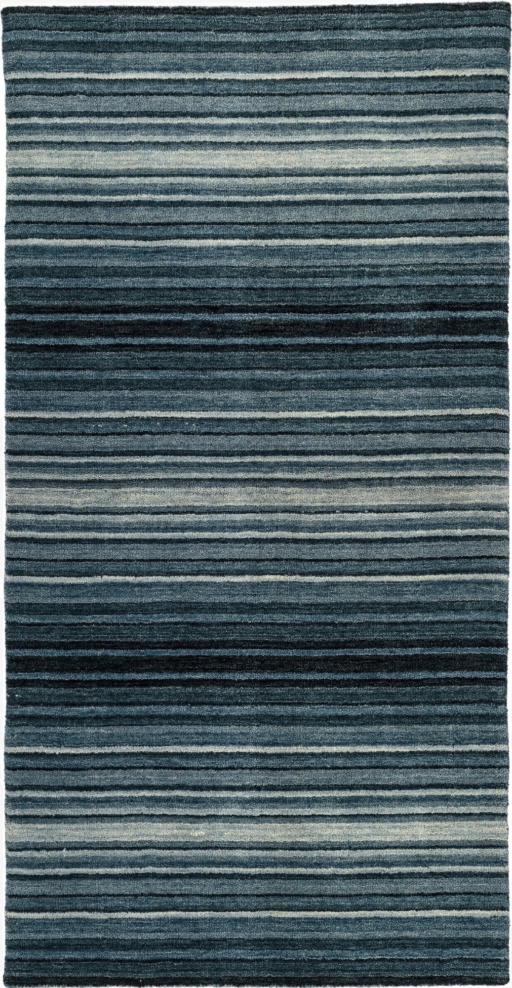  2' 5 x 4' 7  Hand Knotted Gabbeh Wool Rug