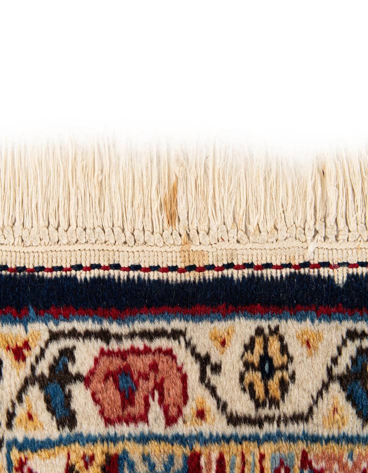 Detail image of  2' 10 x 5'  Hand Knotted Hamedan Wool Rug