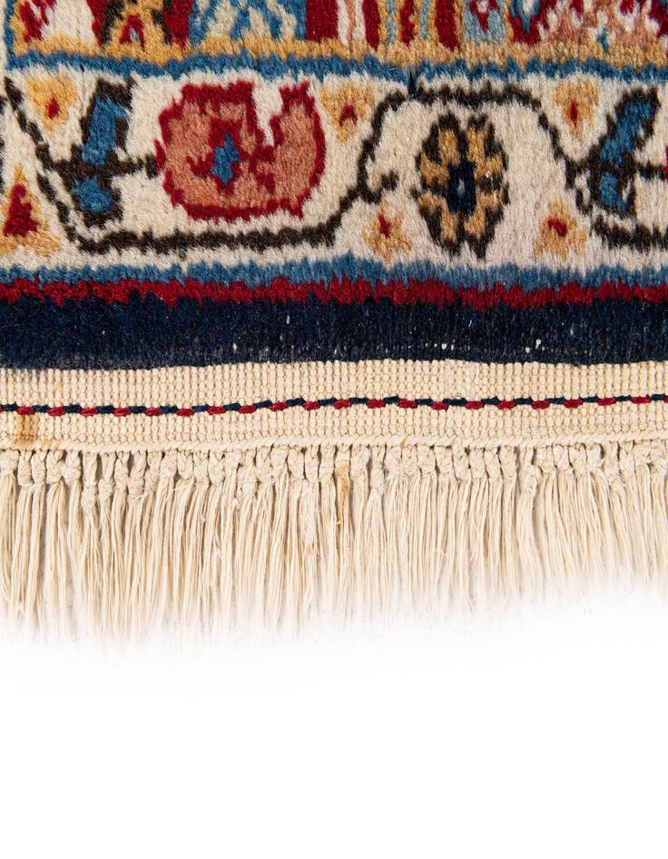 Detail image of  2' 10 x 5'  Hand Knotted Hamedan Wool Rug