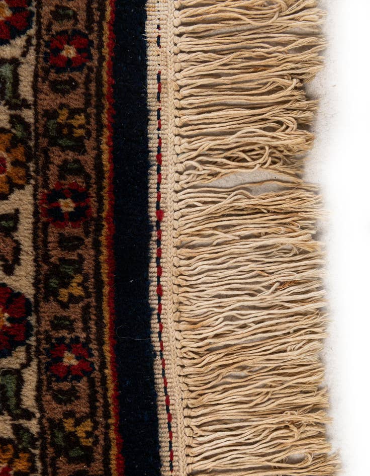 Detail image of  7' 5 x 10' 6  Hand Knotted Hamedan Persian Wool Rug